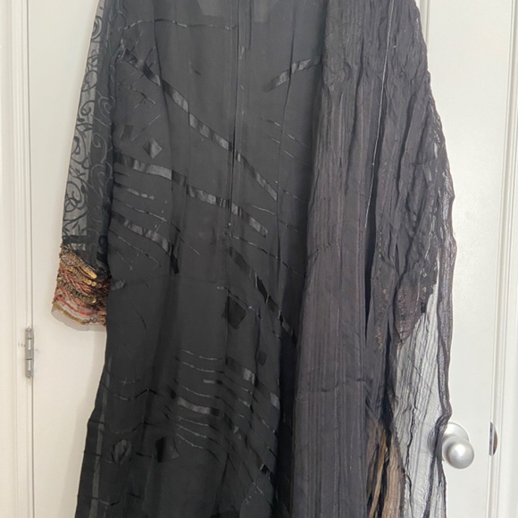 Shalwar kameez set of 3 fancy beaded embroidered - Picture 8 of 8